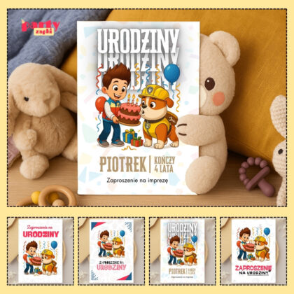 rubble psi patrol zaproszenie partyzapki 04 1