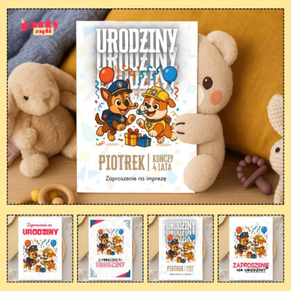 rubble psi patrol zaproszenie partyzapki 07 1