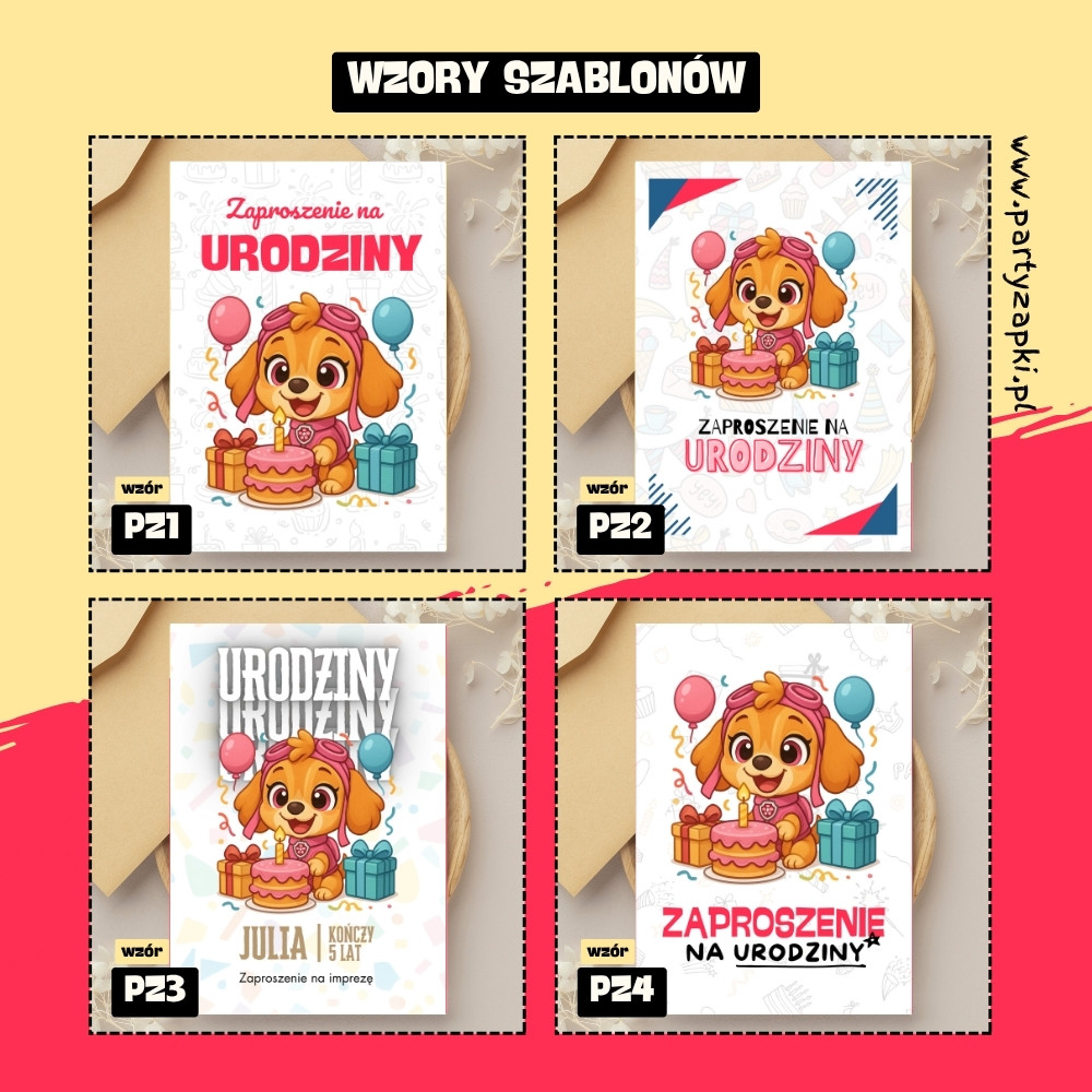 skye psi patrol zaproszenie partyzapki 01 2