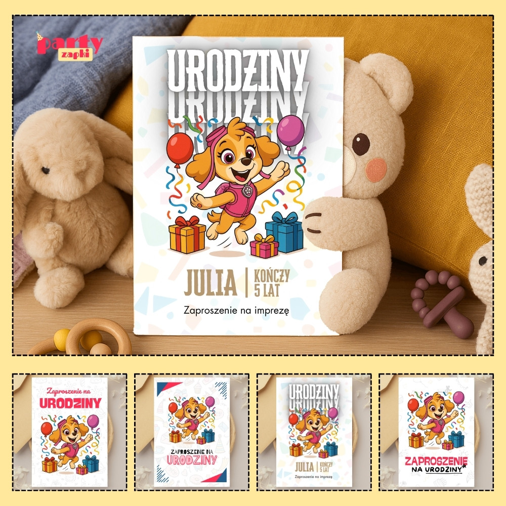 skye psi patrol zaproszenie partyzapki 05 1