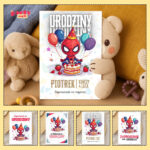 spider man zaproszenie partyzapki 03 1