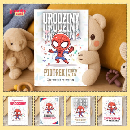 spider man zaproszenie partyzapki 05 1