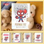 spider man zaproszenie partyzapki 06 1