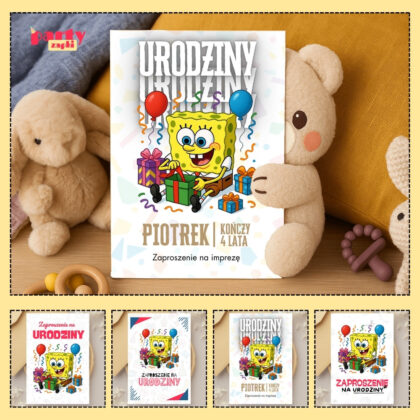spongebob zaproszenie partyzapki 04 1