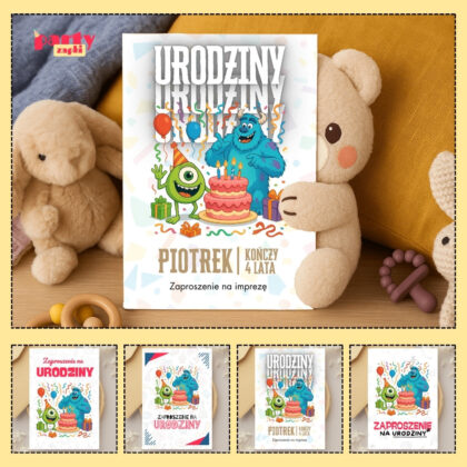 sulley potwory i spolka zaproszenie partyzapki 02 1