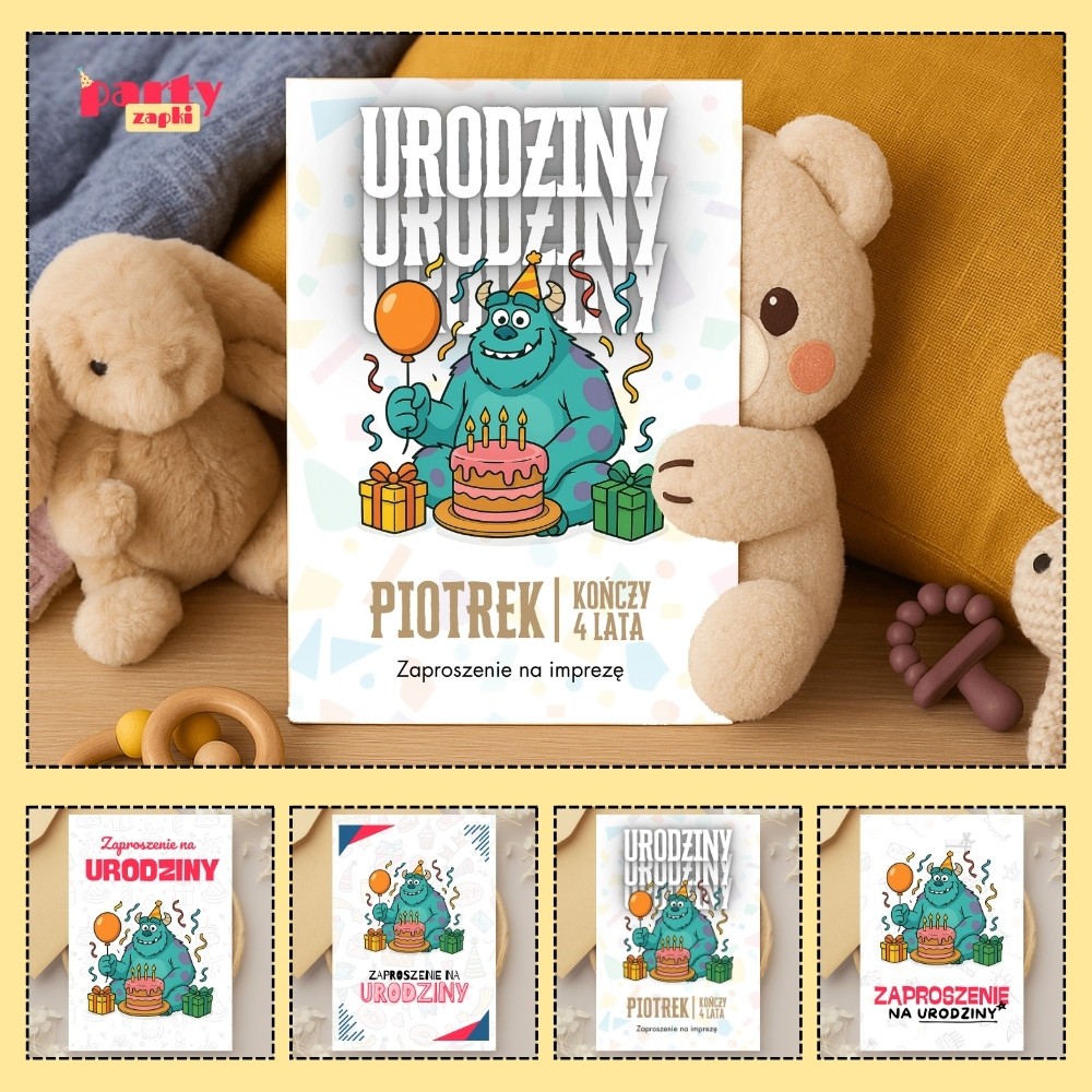 sulley potwory i spolka zaproszenie partyzapki 04 1