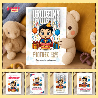 superman zaproszenie partyzapki 01 1