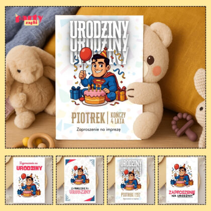 superman zaproszenie partyzapki 04 1