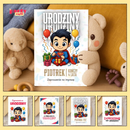 superman zaproszenie partyzapki 05 1