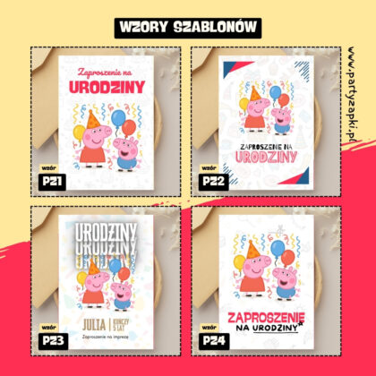 swinka peppa zaproszenie partyzapki 03 2