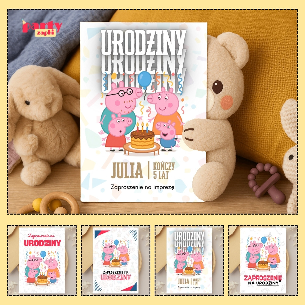 swinka peppa zaproszenie partyzapki 04 1