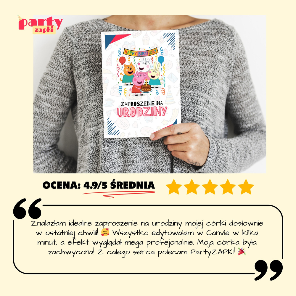 swinka peppa zaproszenie partyzapki 05 5