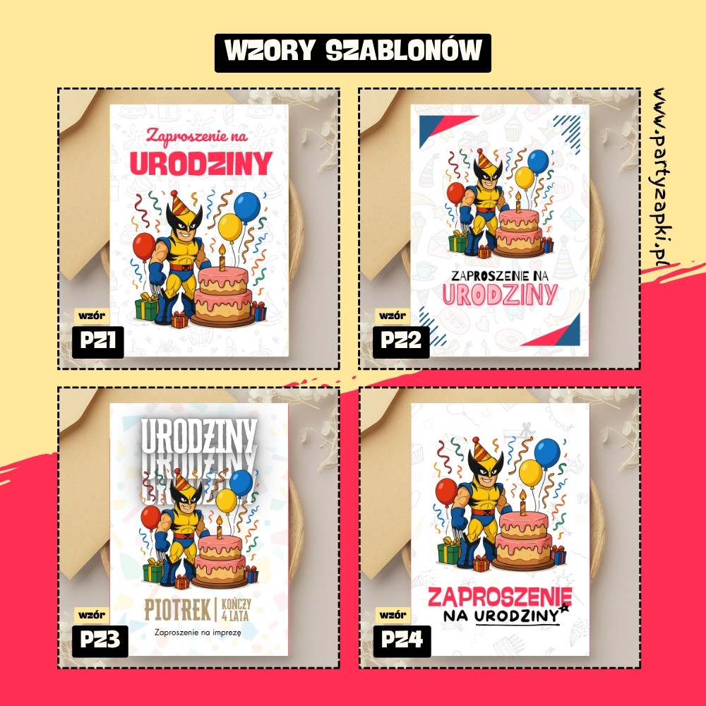 wolverine zaproszenie partyzapki 03 2