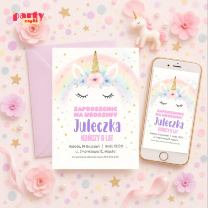 jednorozec zaproszenie partyzapki 04 1