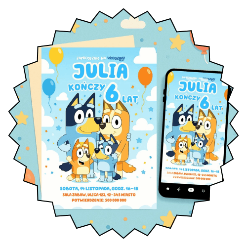 blue zaproszenia - kategoria