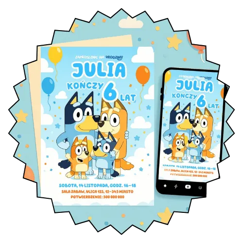 blue zaproszenia - kategoria