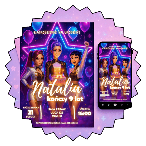 demon hunters zaproszenia - kategoria