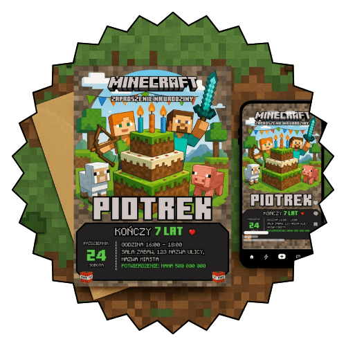 minecraft zaproszenia - kategoria