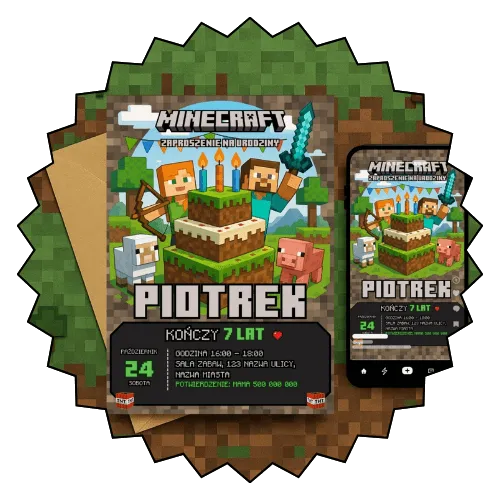 minecraft zaproszenia - kategoria