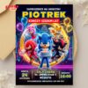 sonic 12 zaproszenie na urodziny 1