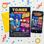 sonic 13 zaproszenie na urodziny