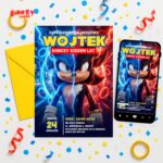 sonic 14 zaproszenie na urodziny