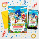 sonic 16 zaproszenie na urodziny