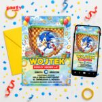 sonic 17 zaproszenie na urodziny