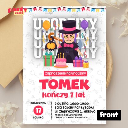 brawl stars 04 zaproszenie na urodziny partyzapki 01