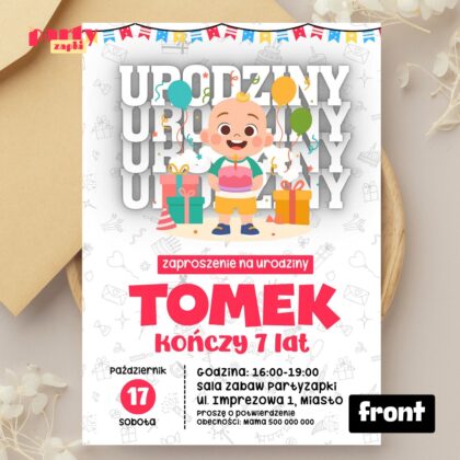 cocomelon 03 zaproszenie na urodziny partyzapki 01