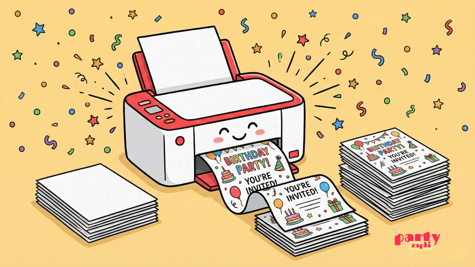 jak drukowac zaproszenia