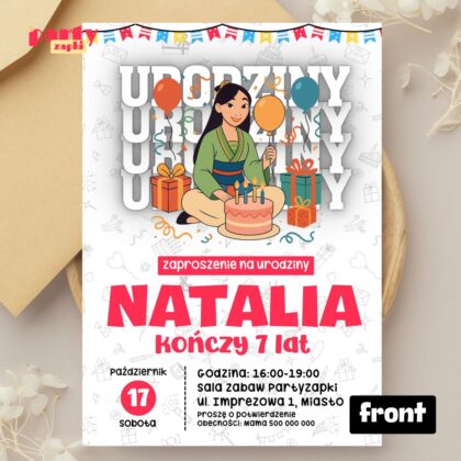 mulan 04 zaproszenie na urodziny partyzapki 01