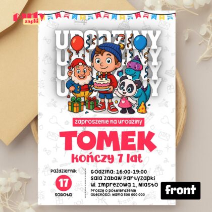 noddy w krainie zabawek 06 zaproszenie na urodziny partyzapki 01