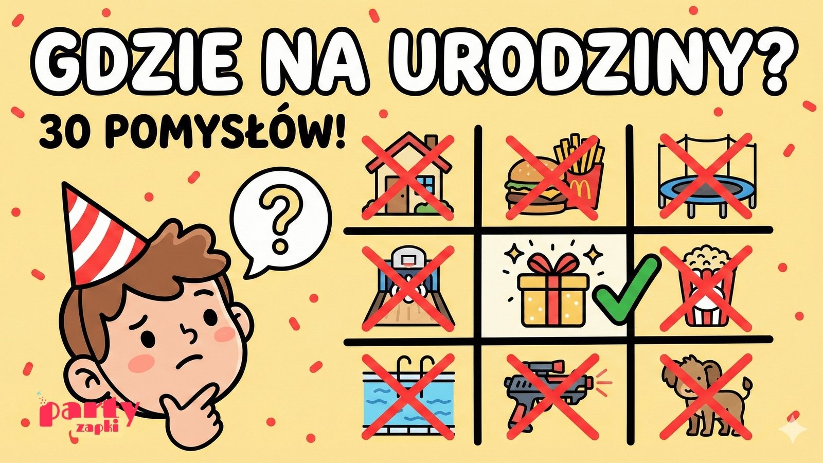 pomysł na urodziny dziecka