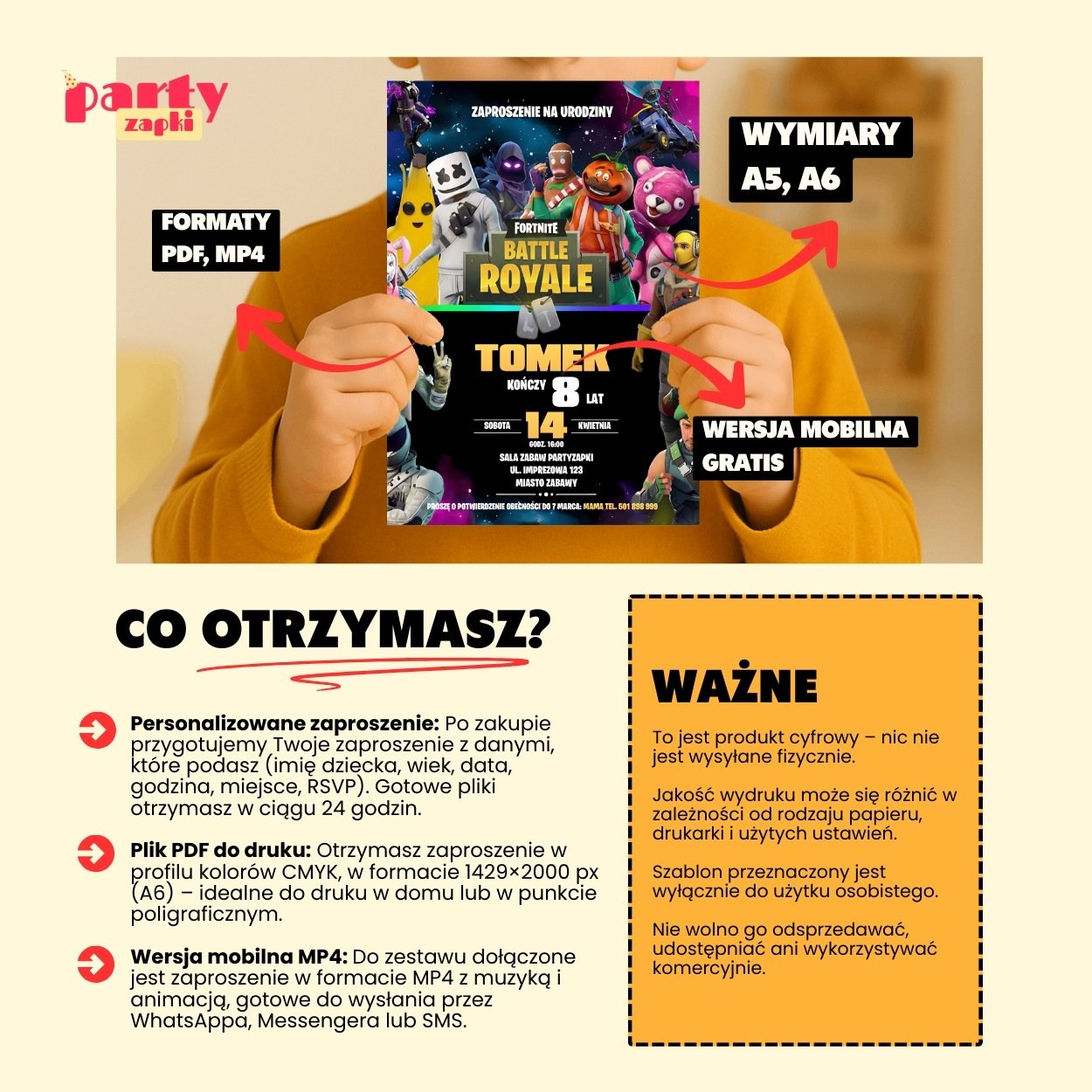 fortnite zaproszenie partyzapki 01 6