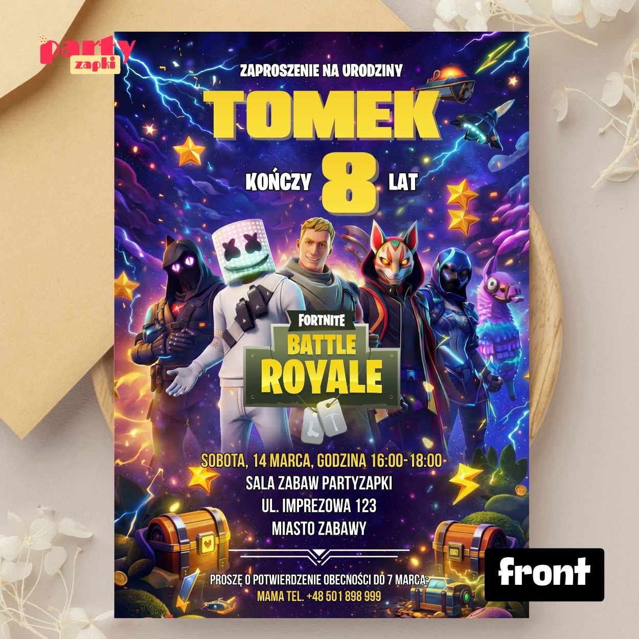 fortnite zaproszenie partyzapki 02 2