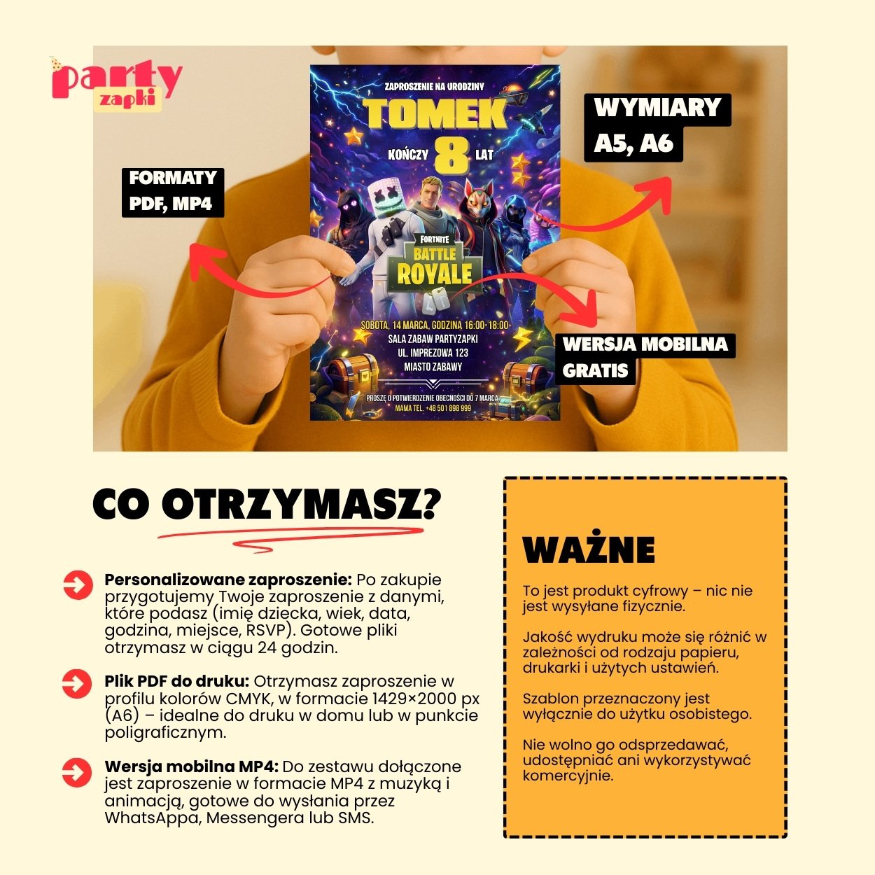 fortnite zaproszenie partyzapki 02 6