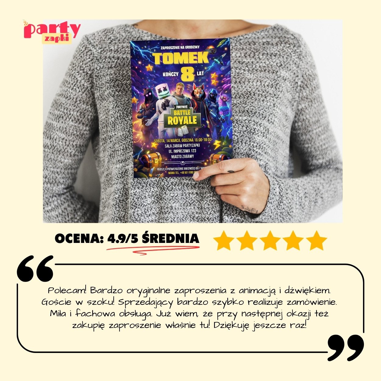 fortnite zaproszenie partyzapki 02 8