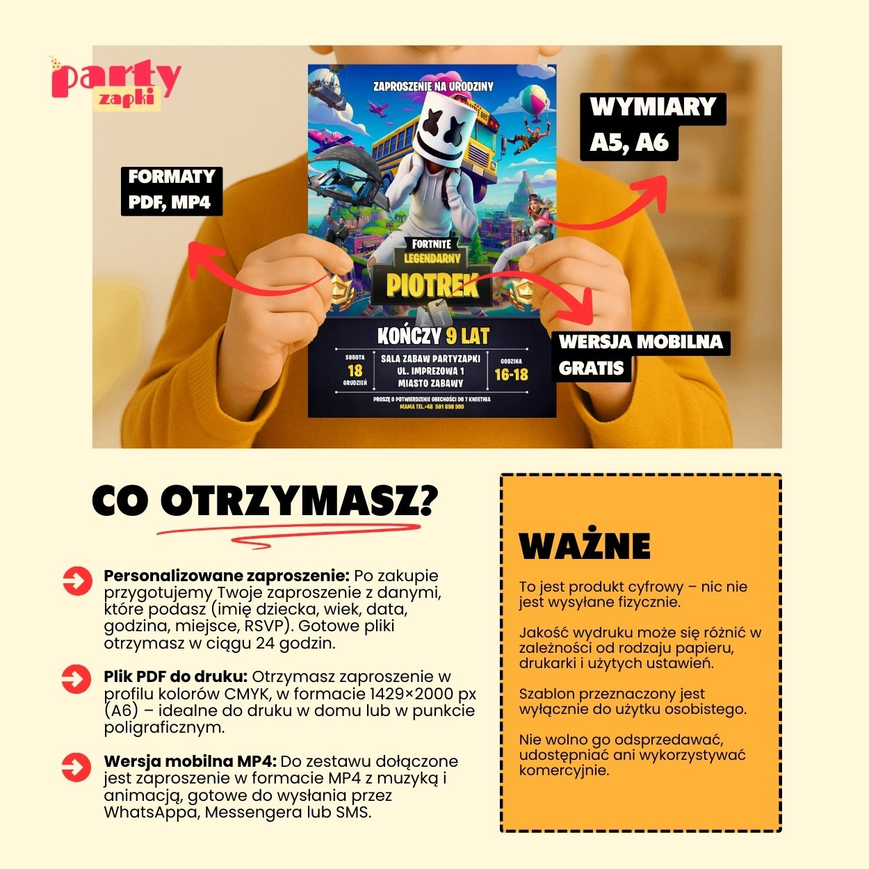 fortnite zaproszenie partyzapki 03 6