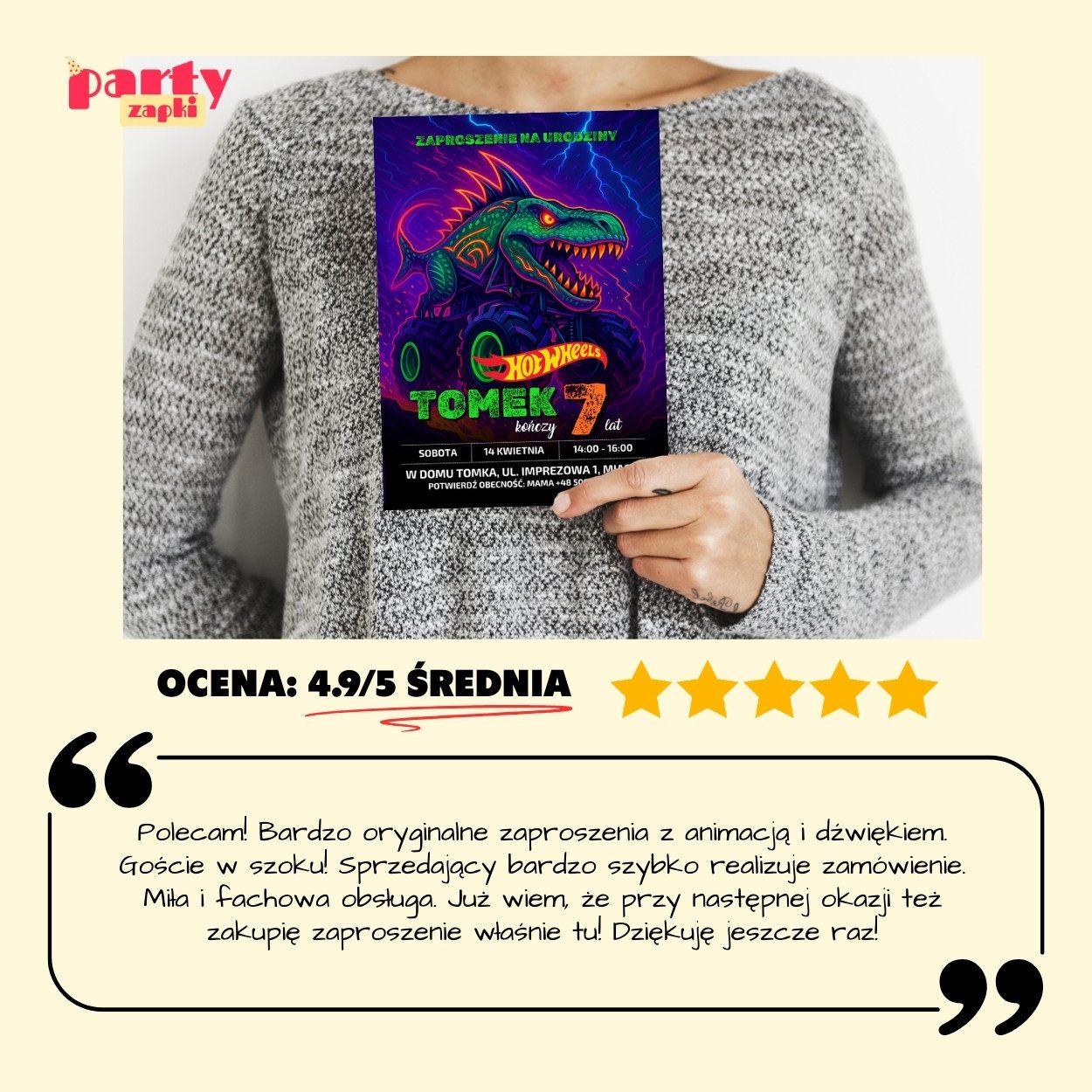 hot wheels zaproszenie partyzapki 02 8