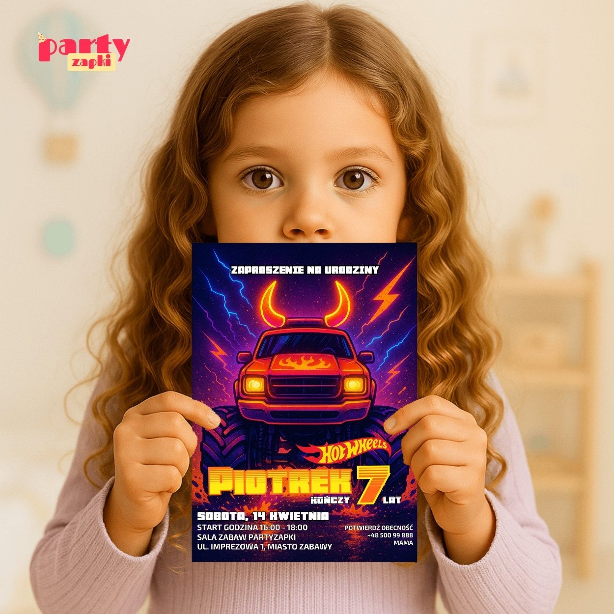 hot wheels zaproszenie partyzapki 03 4