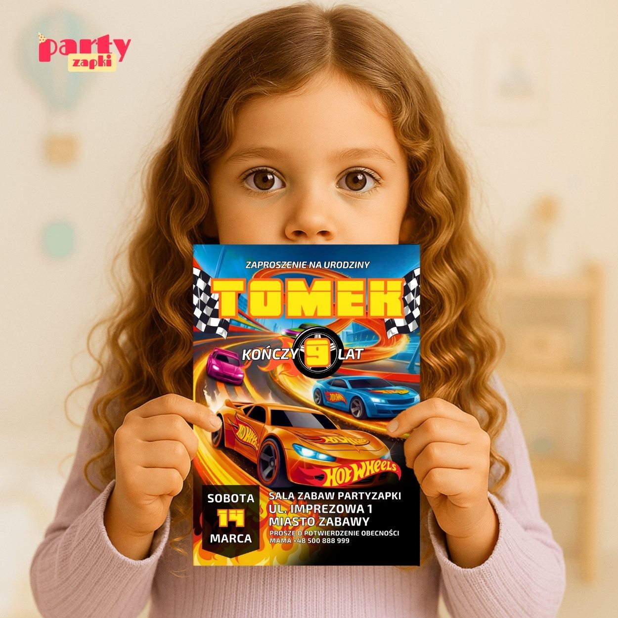 hot wheels zaproszenie partyzapki 05 4