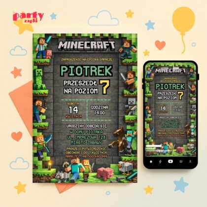 minecraft zaproszenie partyzapki 10 1