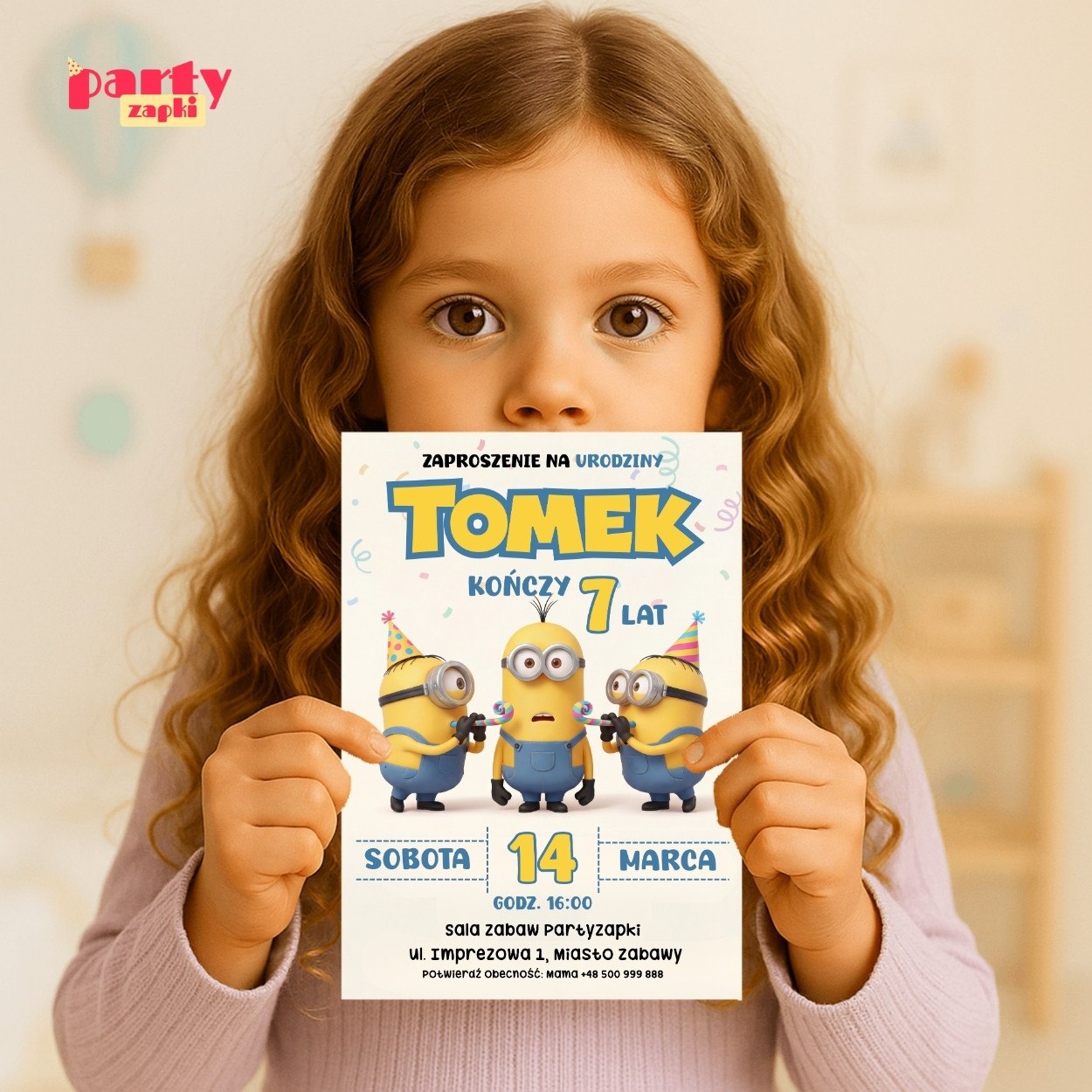 minionki zaproszenie partyzapki 09 4