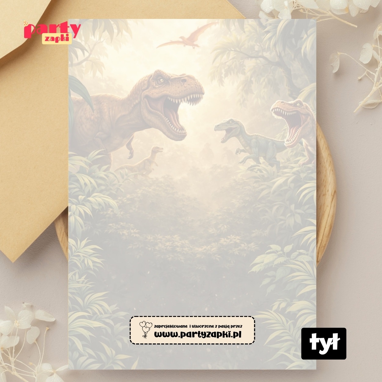 park jurajski zaproszenie partyzapki 02 3