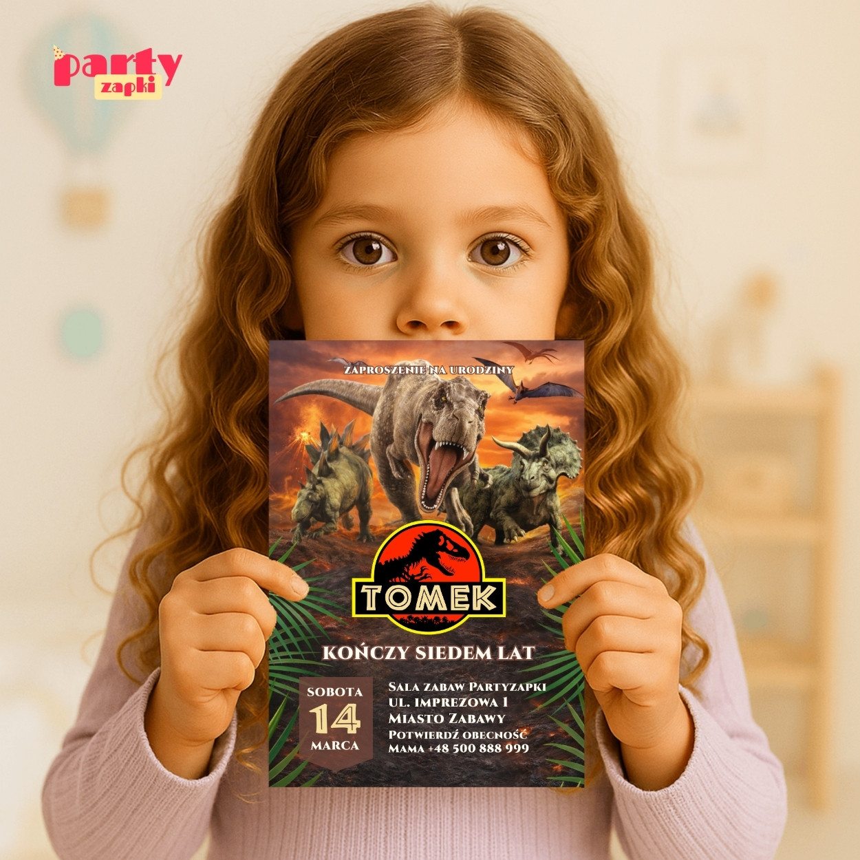 park jurajski zaproszenie partyzapki 03 4