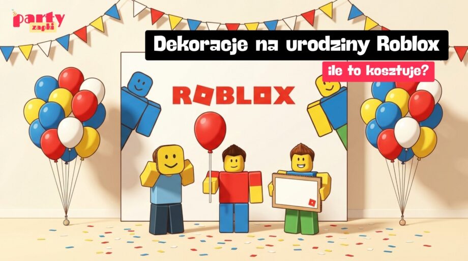 dekoracje urodziny roblox