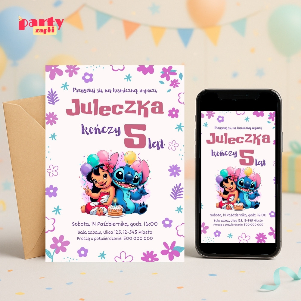 lilo stich 07 zaproszenie na urodziny partyzapki jpg