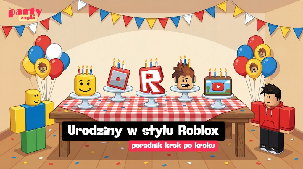 Jak zorganizować urodziny w stylu Roblox (krok po kroku)