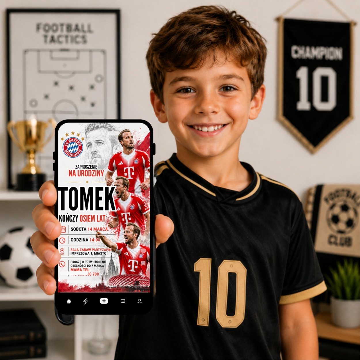 harry kane bayern monachium zaproszenie partyzapki 02 5